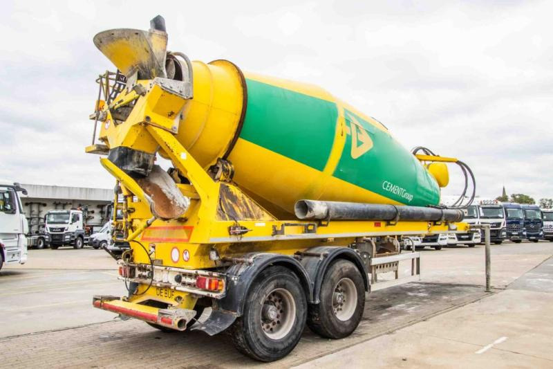 DE BUF BETON MIXER/MALAXEUR/MISCHER 10M3 - מערבל בטון סמיטרליילר: תמונה 3 DE BUF BETON MIXER/MALAXEUR/MISCHER 10M3 - מערבל בטון סמיטרליילר: תמונה 3