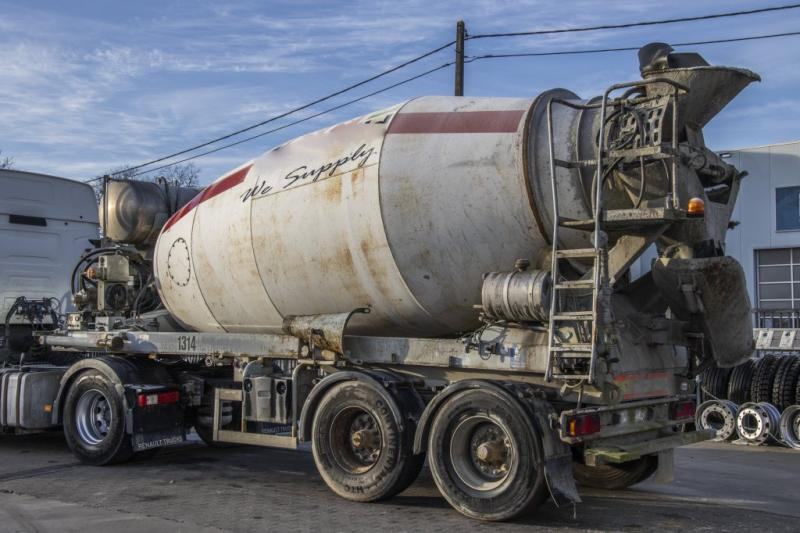 DE BUF BETON MIXER/MALAXEUR/MISCHER 10m3+MOTOR/MOTEUR - מערבל בטון סמיטרליילר: תמונה 4 DE BUF BETON MIXER/MALAXEUR/MISCHER 10m3+MOTOR/MOTEUR - מערבל בטון סמיטרליילר: תמונה 4