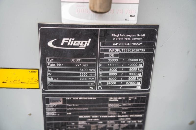 Fliegl SDS01-ALU-32m3 - סמיטריילר עם מזהיר: תמונה 3 Fliegl SDS01-ALU-32m3 - סמיטריילר עם מזהיר: תמונה 3