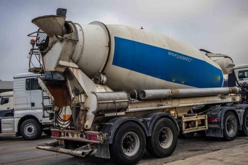 מערבל בטון סמיטרליילר Liebherr LIEBHERR BETON MIXER/MALAXEUR/MISCHER 12M3: תמונה 7