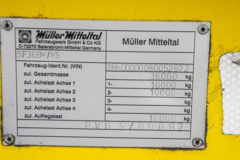 מערבל בטון סמיטרליילר Liebherr LIEBHERR BETON MIXER/MALAXEUR/MISCHER-12M³: תמונה 6