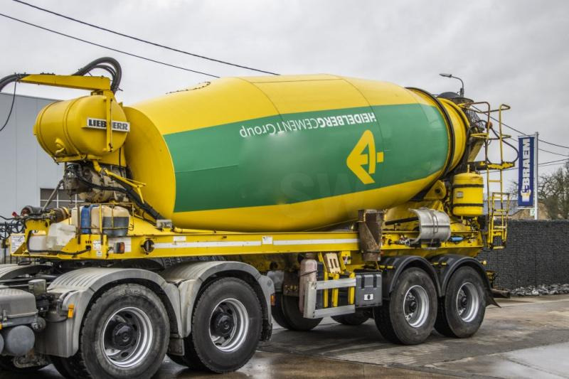 Liebherr LIEBHERR BETON MIXER/MALAXEUR/MISCHER-12M³ - מערבל בטון סמיטרליילר: תמונה 1 Liebherr LIEBHERR BETON MIXER/MALAXEUR/MISCHER-12M³ - מערבל בטון סמיטרליילר: תמונה 1