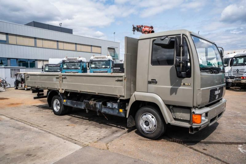 MAN 8.163 BB- MAXILIFT 027 - משאית צד נופל/ שטוחה, משאית מנוף: תמונה 2 MAN 8.163 BB- MAXILIFT 027 - משאית צד נופל/ שטוחה, משאית מנוף: תמונה 2
