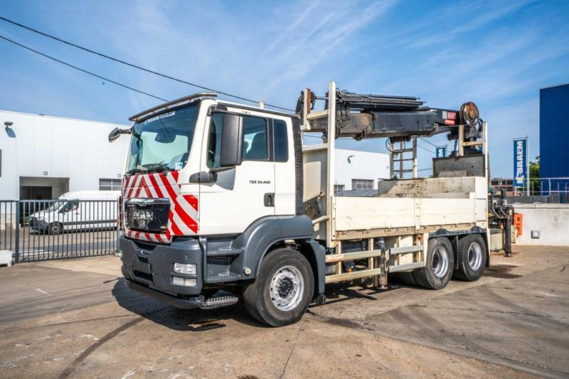 MAN TGS 33.400 BB - HIAB 377 E-5 HIPRO - משאית צד נופל/ שטוחה, משאית מנוף: תמונה 2 MAN TGS 33.400 BB - HIAB 377 E-5 HIPRO - משאית צד נופל/ שטוחה, משאית מנוף: תמונה 2