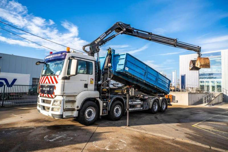 MAN TGS 35.400 BL - HIAB 144 E-2 DUO - משאית הרמת וו, משאית מנוף: תמונה 1 MAN TGS 35.400 BL - HIAB 144 E-2 DUO - משאית הרמת וו, משאית מנוף: תמונה 1