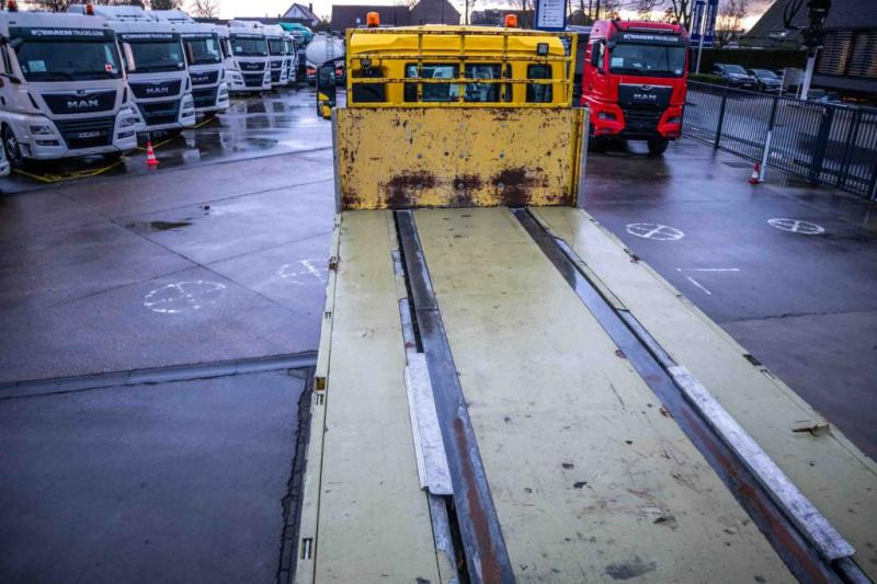 משאית צד נופל/ שטוחה, משאית מנוף MAN TGS 35.460 BL - KENNIS 16R/3: תמונה 6