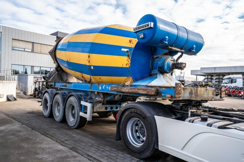MULLER BETON MIXER/MALAXEUR/MISCHER LIEBHERR 12M3 - מערבל בטון סמיטרליילר: תמונה 2 MULLER BETON MIXER/MALAXEUR/MISCHER LIEBHERR 12M3 - מערבל בטון סמיטרליילר: תמונה 2