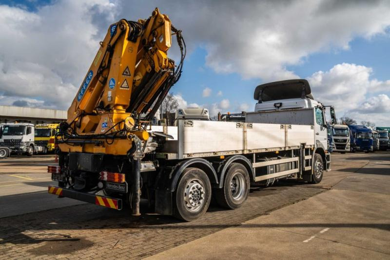 Mercedes AXOR 2529 L - EFFER 250/4S+JIB - משאית צד נופל/ שטוחה, משאית מנוף: תמונה 4 Mercedes AXOR 2529 L - EFFER 250/4S+JIB - משאית צד נופל/ שטוחה, משאית מנוף: תמונה 4