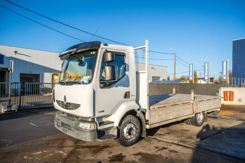 Renault MIDLUM 220 (12T) DXI - משאית צד נופל/ שטוחה: תמונה 1 Renault MIDLUM 220 (12T) DXI - משאית צד נופל/ שטוחה: תמונה 1