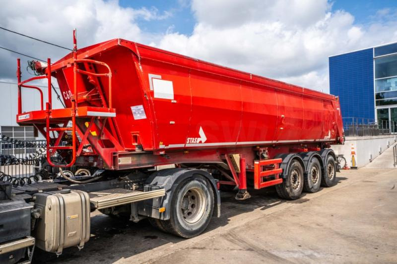 Stas S300XC -C1B-ALU - סמיטריילר עם מזהיר: תמונה 3 Stas S300XC -C1B-ALU - סמיטריילר עם מזהיר: תמונה 3