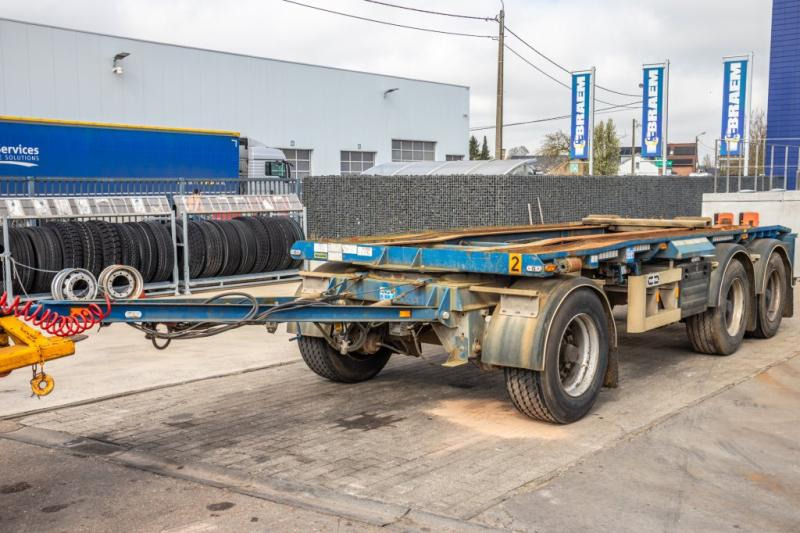 VANHOOL CONTAINER AANHANGER - קרון נגרר: תמונה 1 VANHOOL CONTAINER AANHANGER - קרון נגרר: תמונה 1