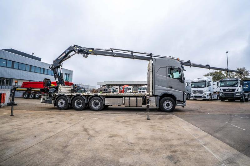 Volvo FH 420 - HIAB 377-E8 -HIPRO/ 8xhydr. - משאית צד נופל/ שטוחה, משאית מנוף: תמונה 3 Volvo FH 420 - HIAB 377-E8 -HIPRO/ 8xhydr. - משאית צד נופל/ שטוחה, משאית מנוף: תמונה 3