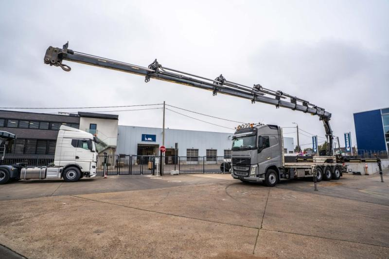 Volvo FH 420 - HIAB 377-E8 -HIPRO/ 8xhydr. - משאית צד נופל/ שטוחה, משאית מנוף: תמונה 1 Volvo FH 420 - HIAB 377-E8 -HIPRO/ 8xhydr. - משאית צד נופל/ שטוחה, משאית מנוף: תמונה 1