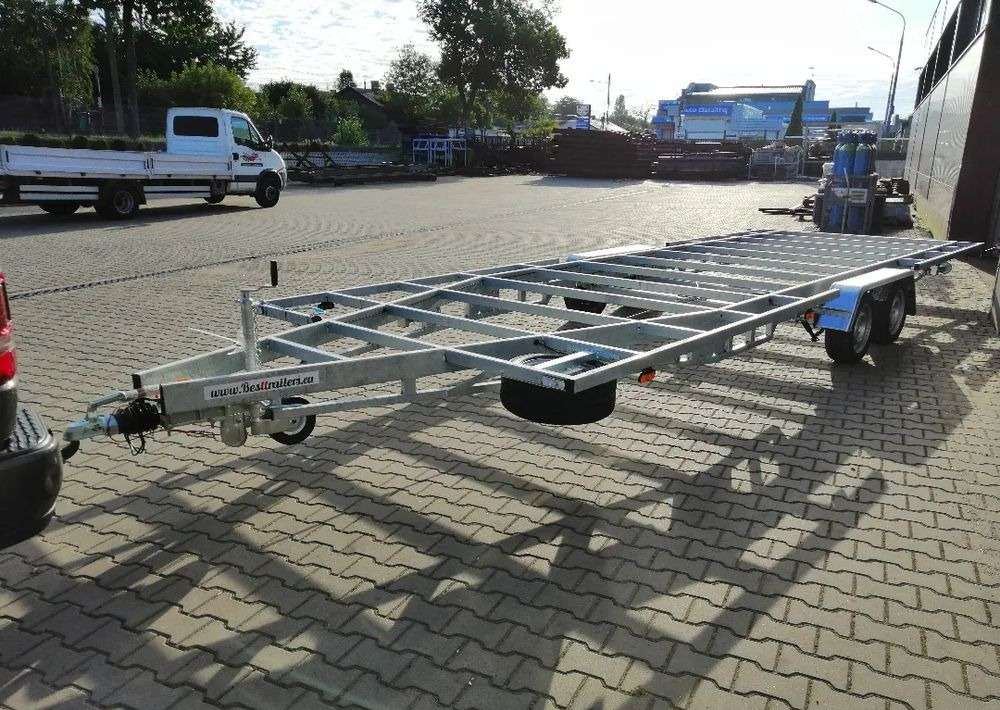 Besttrailers TINY HOUSE (Domki mobilne) 7,2x2,45 m DMC 3500 kg, 2 osie, 13", 4 podpory - קרון נגרר שלדה: תמונה 1 Besttrailers TINY HOUSE (Domki mobilne) 7,2x2,45 m DMC 3500 kg, 2 osie, 13", 4 podpory - קרון נגרר שלדה: תמונה 1