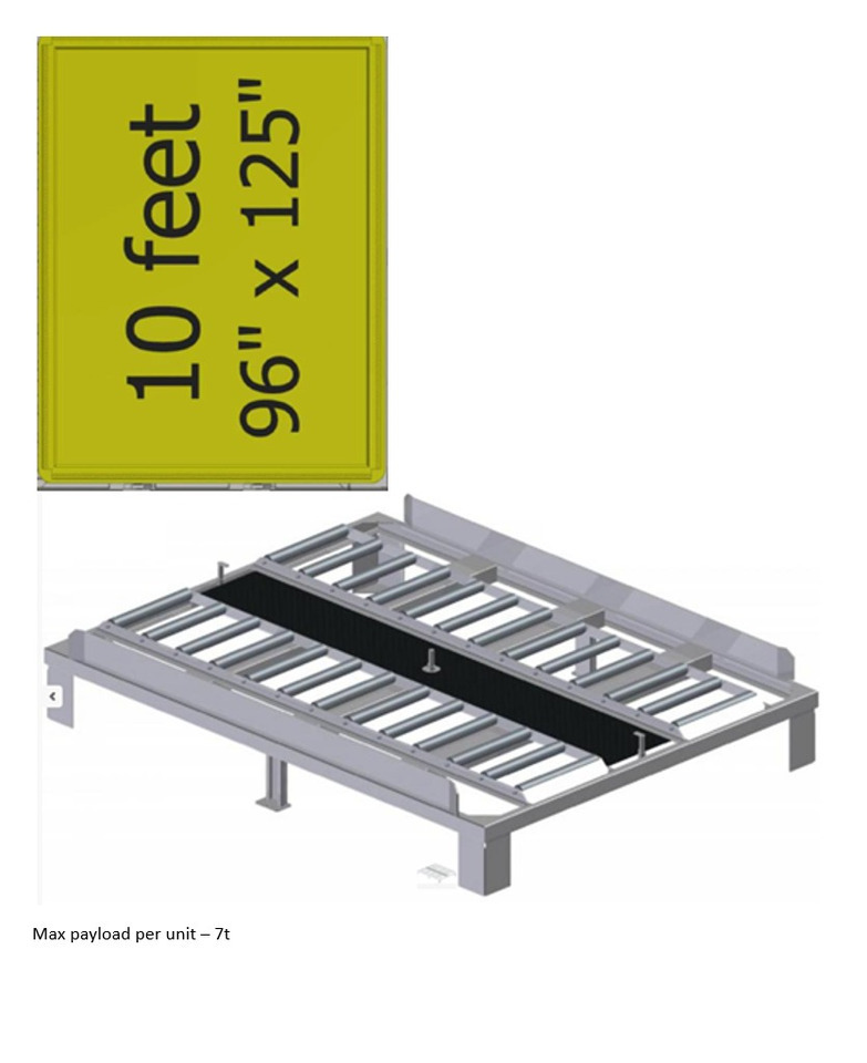 10ft Frames for pallets and aircraft containers - ציוד תמיכת קרקע: תמונה 2 10ft Frames for pallets and aircraft containers - ציוד תמיכת קרקע: תמונה 2