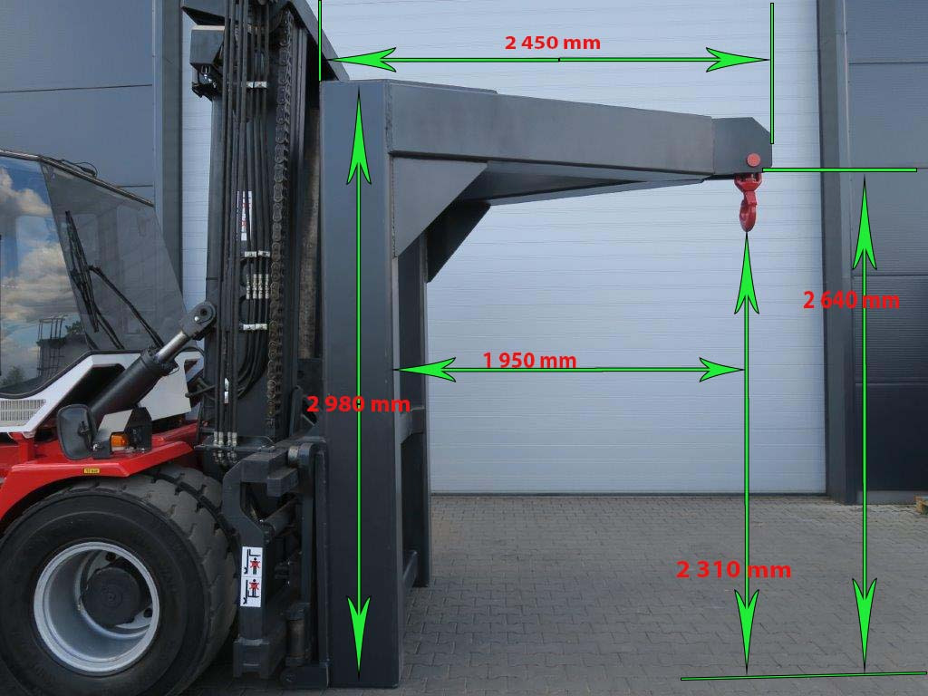 Konecranes SMV15-1200C - Kranarm - מלגזת סולר: תמונה 2 Konecranes SMV15-1200C - Kranarm - מלגזת סולר: תמונה 2