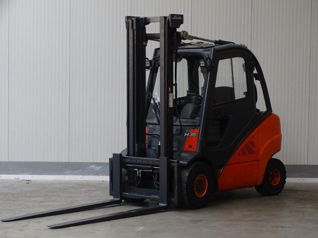 Linde H35D - מלגזת סולר: תמונה 1 Linde H35D - מלגזת סולר: תמונה 1