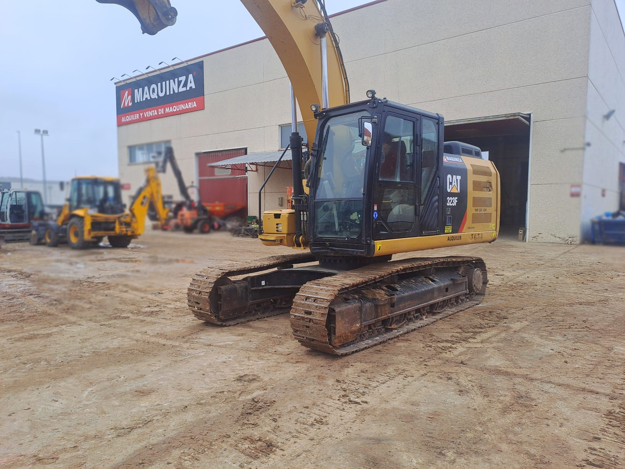CATERPILLAR 323FLN IHC - מחפר סורק: תמונה 1 CATERPILLAR 323FLN IHC - מחפר סורק: תמונה 1