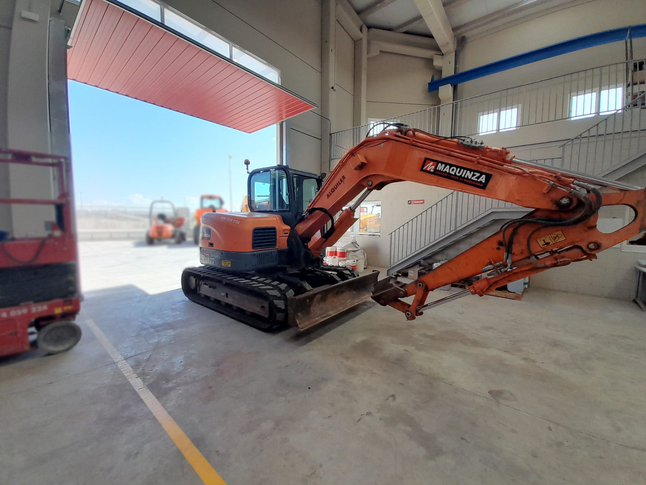 DEVELON DX85R-7 - מיני מחפר: תמונה 5 DEVELON DX85R-7 - מיני מחפר: תמונה 5