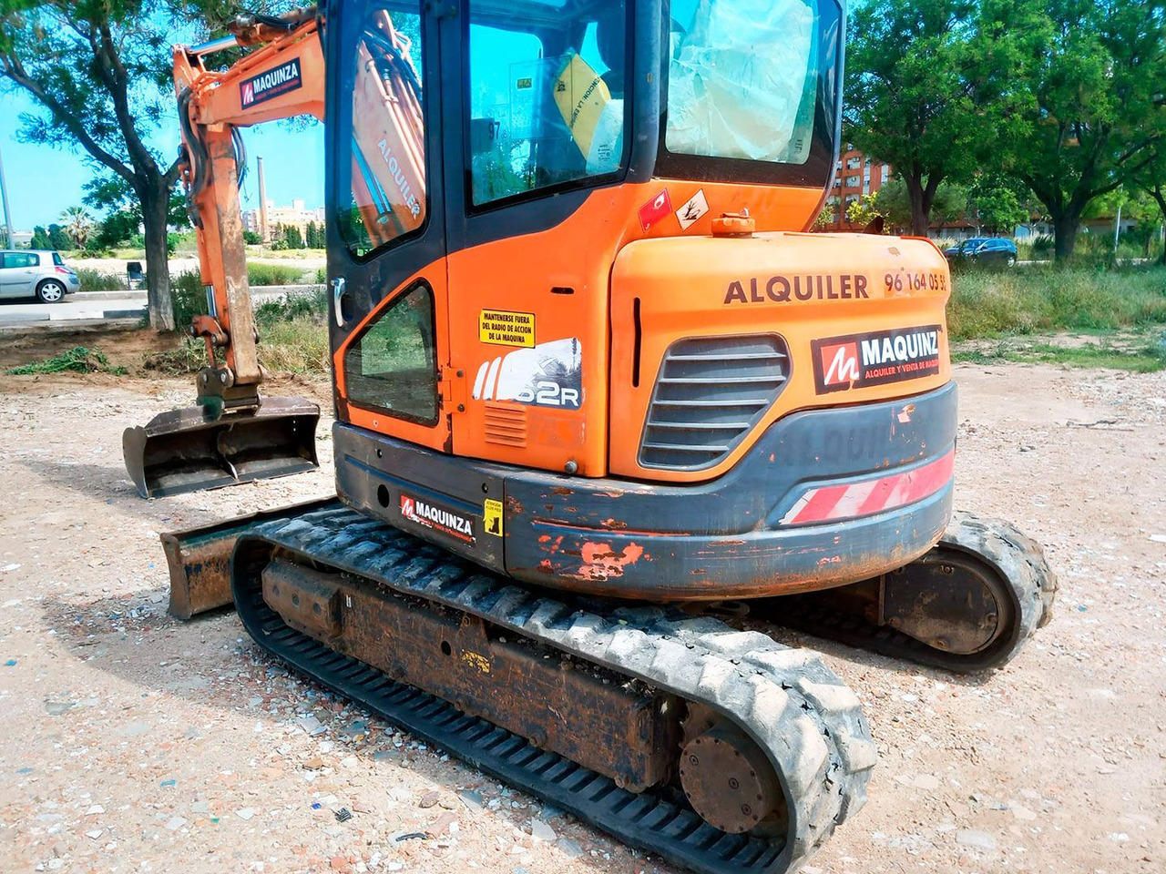 DOOSAN DX62R-3 - מיני מחפר: תמונה 3 DOOSAN DX62R-3 - מיני מחפר: תמונה 3