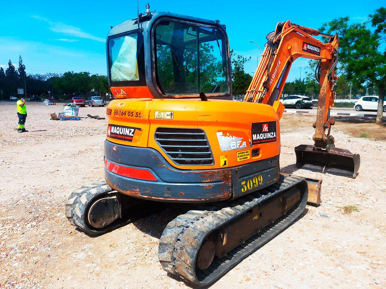 DOOSAN DX62R-3 - מיני מחפר: תמונה 5 DOOSAN DX62R-3 - מיני מחפר: תמונה 5