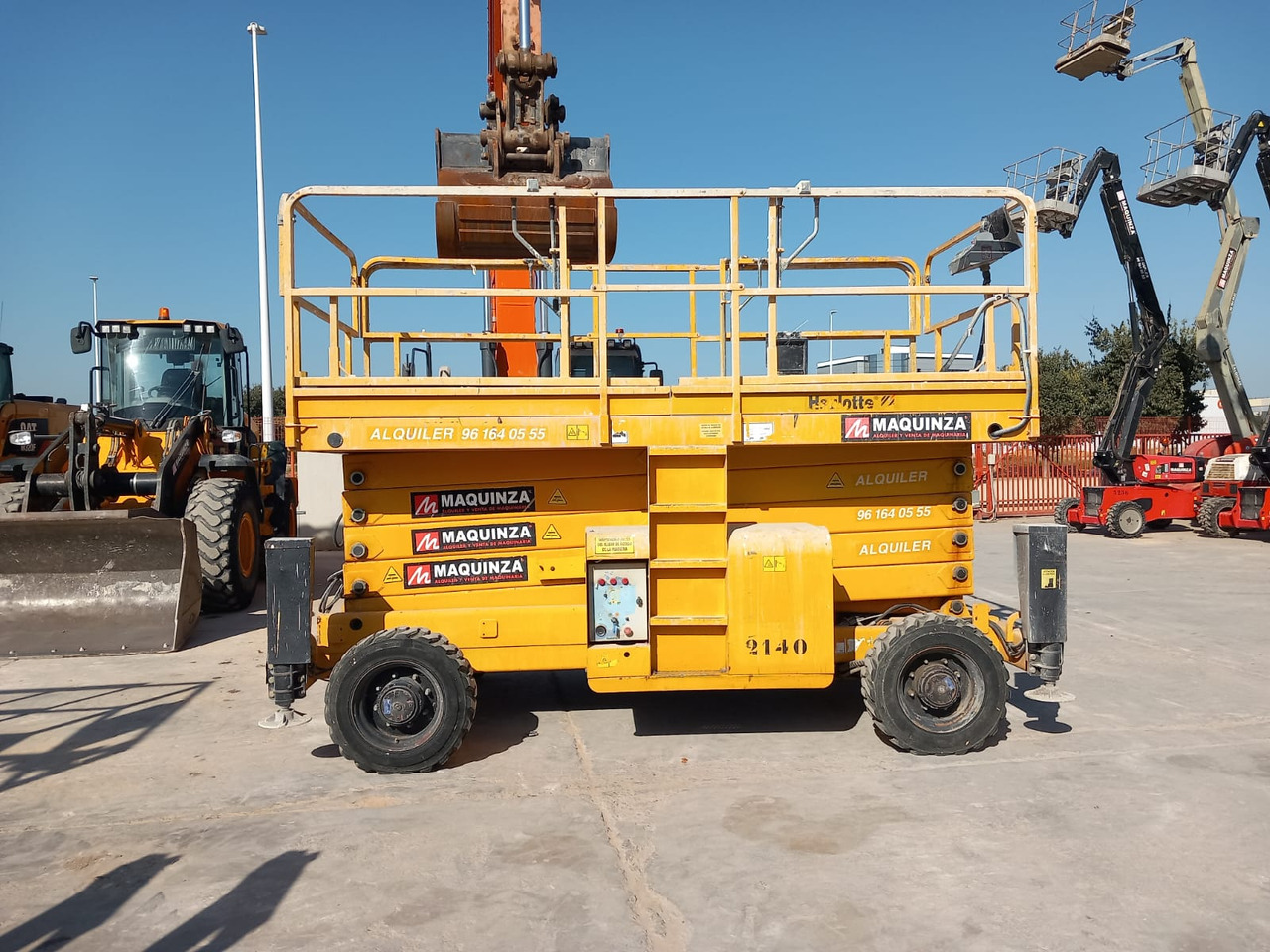 HAULOTTE H18SX - מעלית מספריים: תמונה 1 HAULOTTE H18SX - מעלית מספריים: תמונה 1