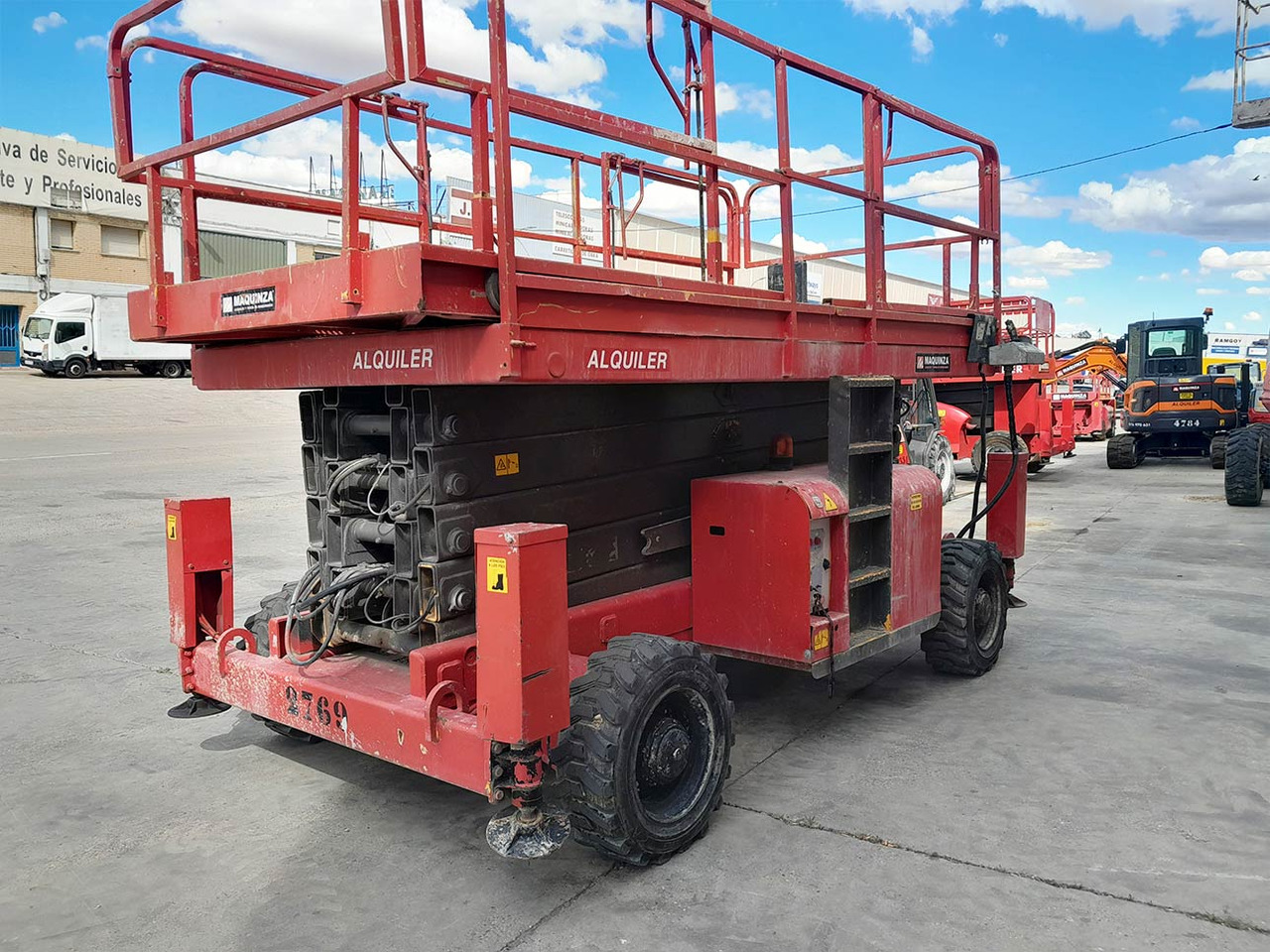 HAULOTTE H18SX - מעלית מספריים: תמונה 4 HAULOTTE H18SX - מעלית מספריים: תמונה 4