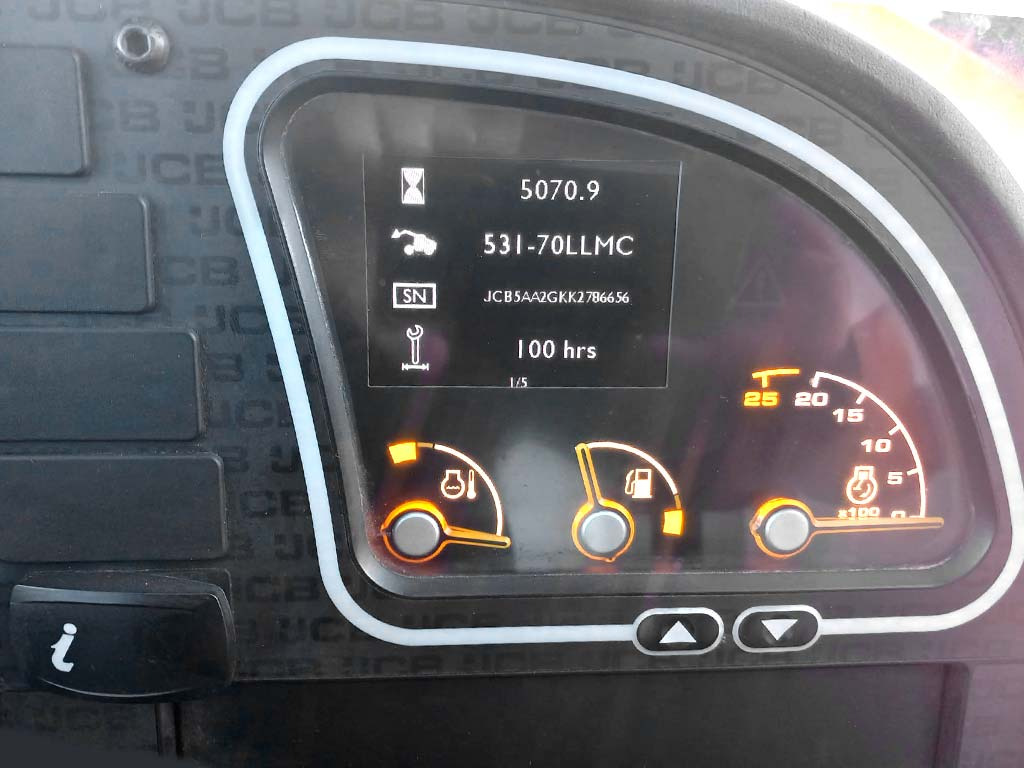 מפעיל טלסקופי JCB 531.70F F: תמונה 7