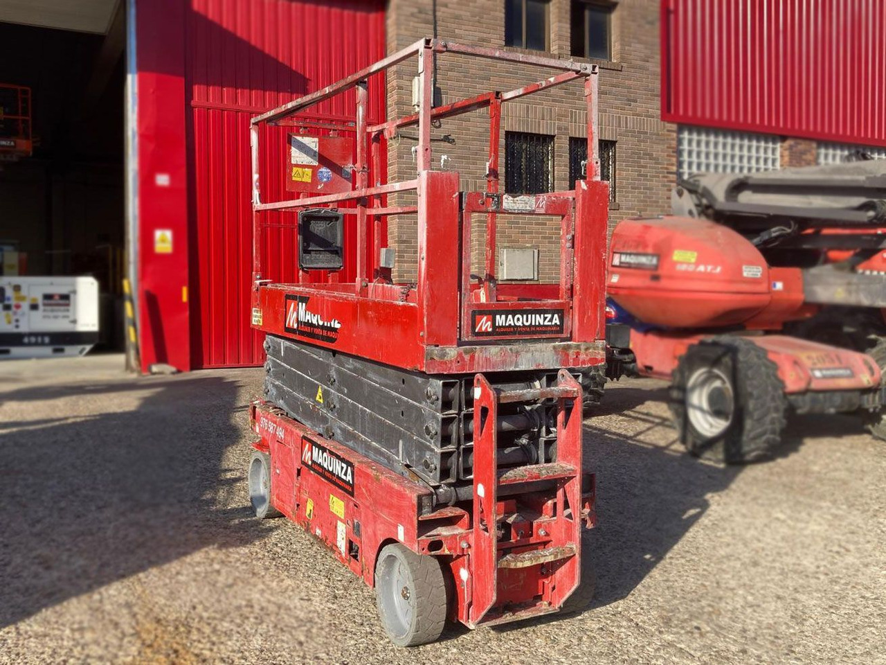 MANITOU 100SEC - מעלית מספריים: תמונה 3 MANITOU 100SEC - מעלית מספריים: תמונה 3