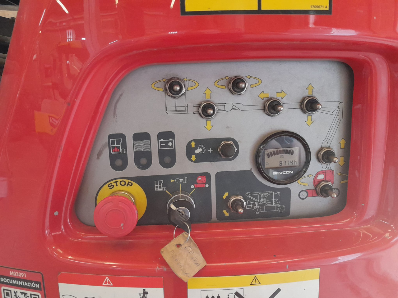 זרוע מרפקי MANITOU 120AETJ C: תמונה 15