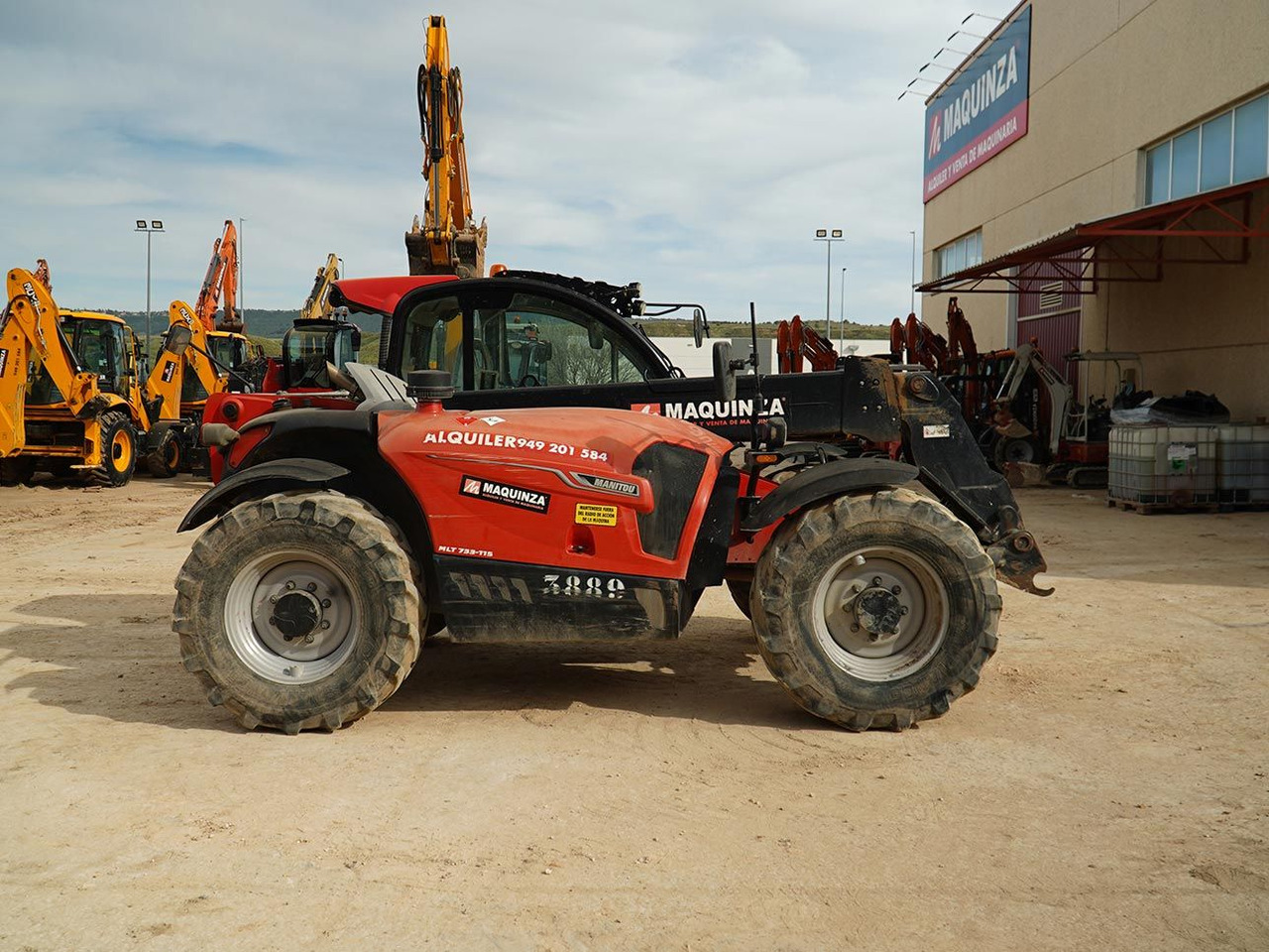 MANITOU MLT733.115 - מפעיל טלסקופי: תמונה 4 MANITOU MLT733.115 - מפעיל טלסקופי: תמונה 4