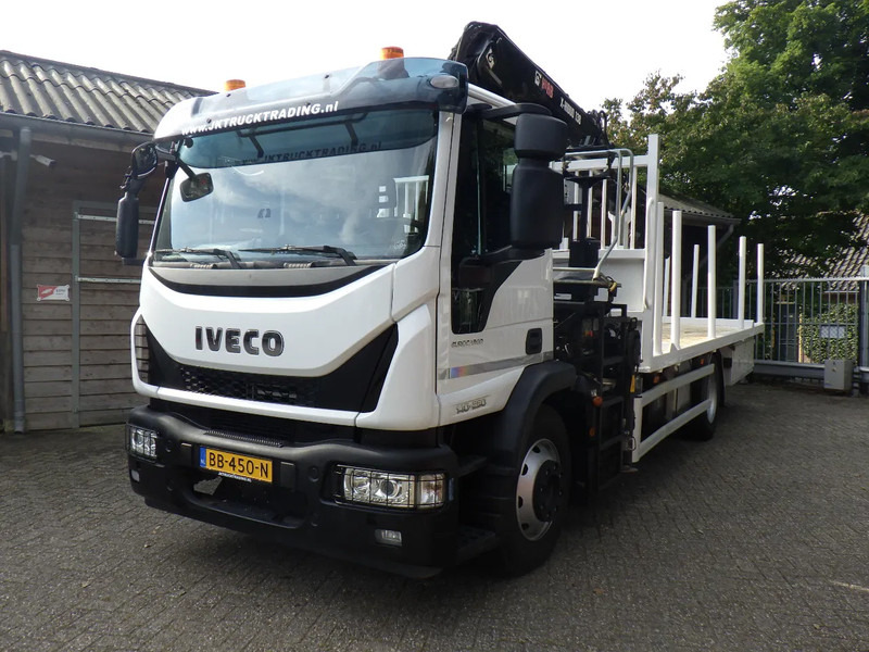 Iveco EuroCargo 140 140-250 / 6 cilinder / Manual /Bladgeveerd / Hiab X-HIDUO 158 Radiografisch / Drilling / Winch - משאית מנוף: תמונה 1 Iveco EuroCargo 140 140-250 / 6 cilinder / Manual /Bladgeveerd / Hiab X-HIDUO 158 Radiografisch / Drilling / Winch - משאית מנוף: תמונה 1