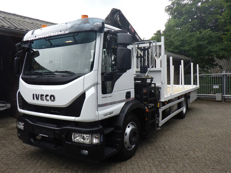 Iveco EuroCargo 140 250 / 6 cilinder / Manual / Bladgeveerd / Hiab X-HIDUO 158 / Radiografisch / Drilling / Winch - משאית מנוף: תמונה 1 Iveco EuroCargo 140 250 / 6 cilinder / Manual / Bladgeveerd / Hiab X-HIDUO 158 / Radiografisch / Drilling / Winch - משאית מנוף: תמונה 1