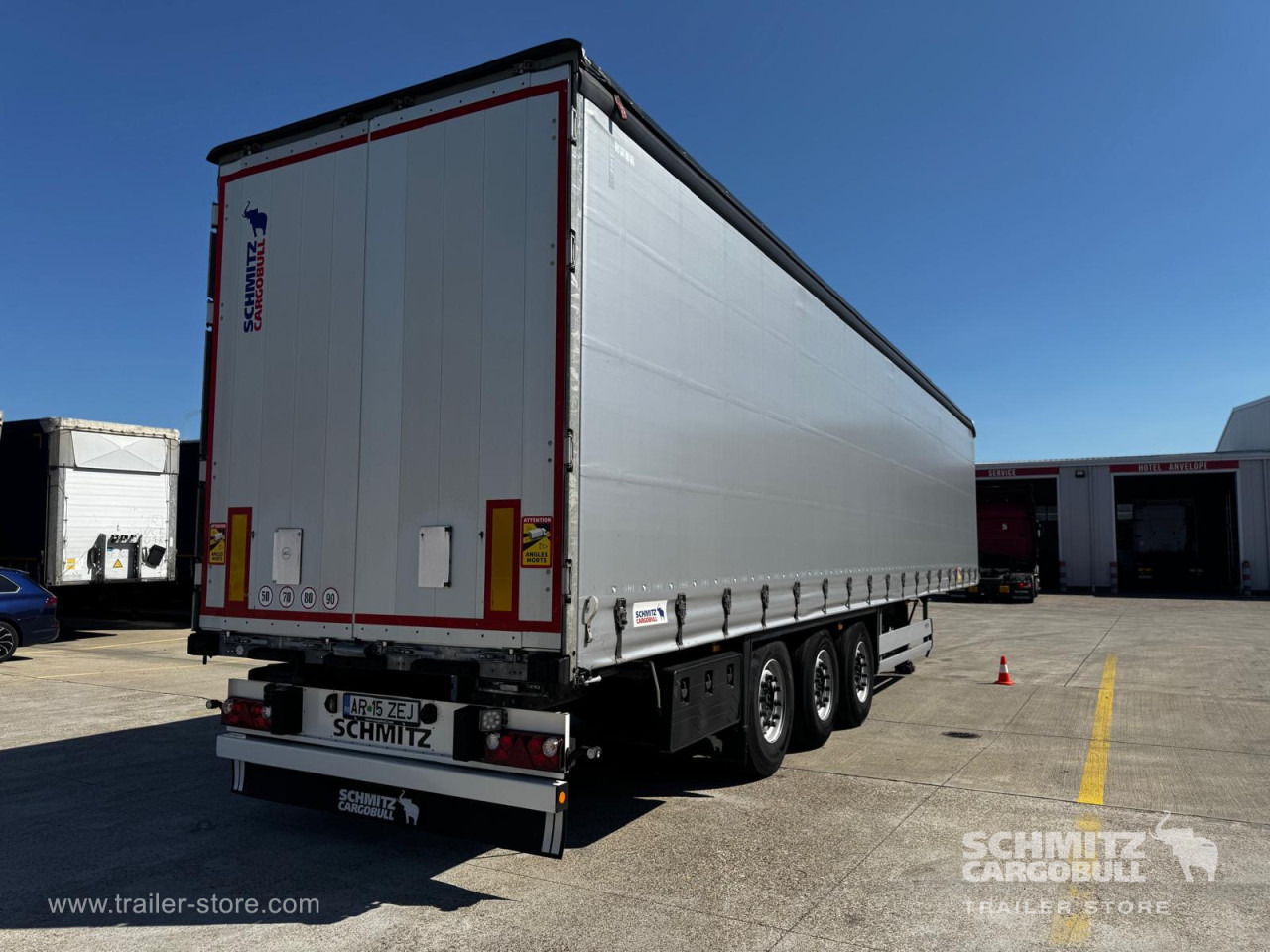 SCHMITZ Curtainsider Standard - סמיטריילר עם וילונות צד: תמונה 5 SCHMITZ Curtainsider Standard - סמיטריילר עם וילונות צד: תמונה 5
