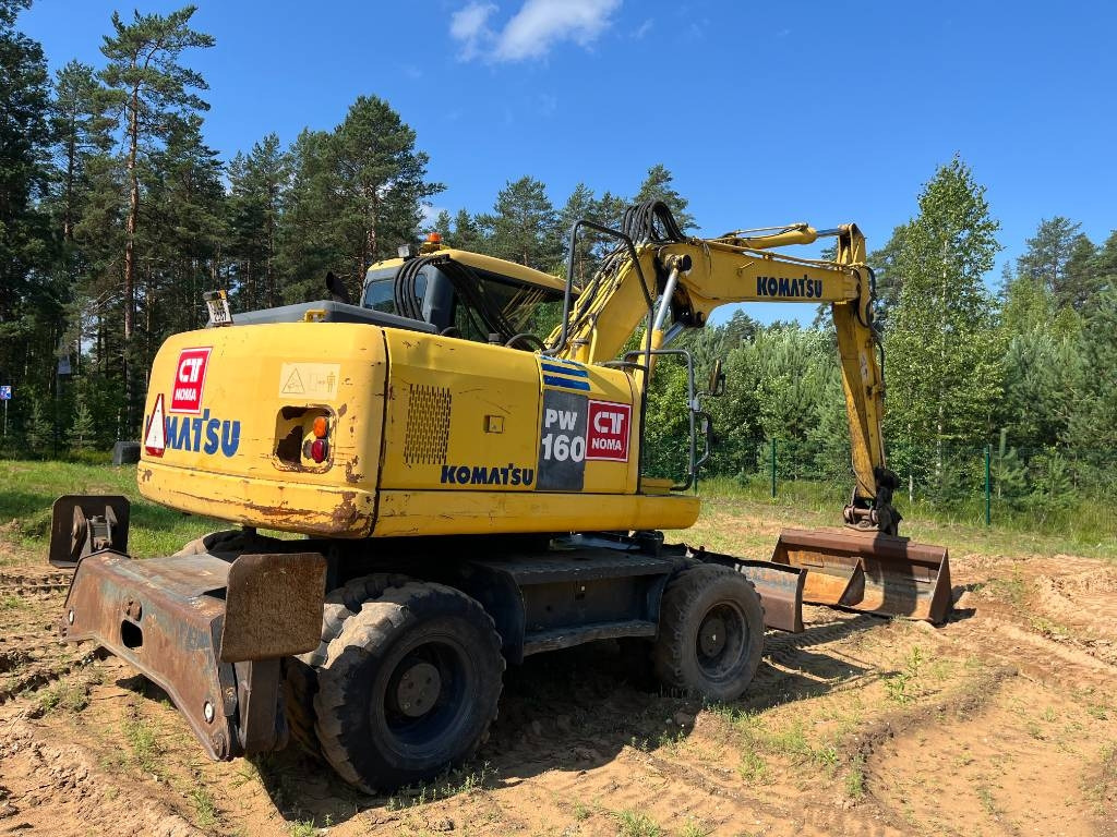 Komatsu PW 160-7 - מחפר גלגלים: תמונה 3 Komatsu PW 160-7 - מחפר גלגלים: תמונה 3