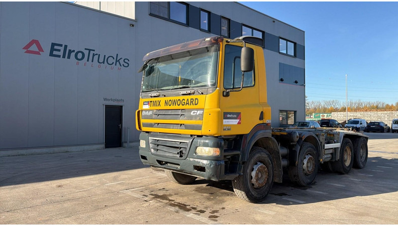DAF CF 85.360 (BOITE MANUELLE / MANUAL GEARBOX / BIG HUB / GRAND PONT / LAMES / 8X4) - משאית עם שלדת תא: תמונה 1 DAF CF 85.360 (BOITE MANUELLE / MANUAL GEARBOX / BIG HUB / GRAND PONT / LAMES / 8X4) - משאית עם שלדת תא: תמונה 1