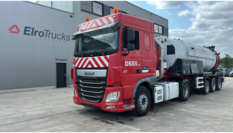 DAF XF 460 (17500L / IPSAM VACUUM + HIGH PRESSURE / BELGIAN TRUCK + TRAILER / TOP CONDITION) - משאית ואקום: תמונה 2 DAF XF 460 (17500L / IPSAM VACUUM + HIGH PRESSURE / BELGIAN TRUCK + TRAILER / TOP CONDITION) - משאית ואקום: תמונה 2
