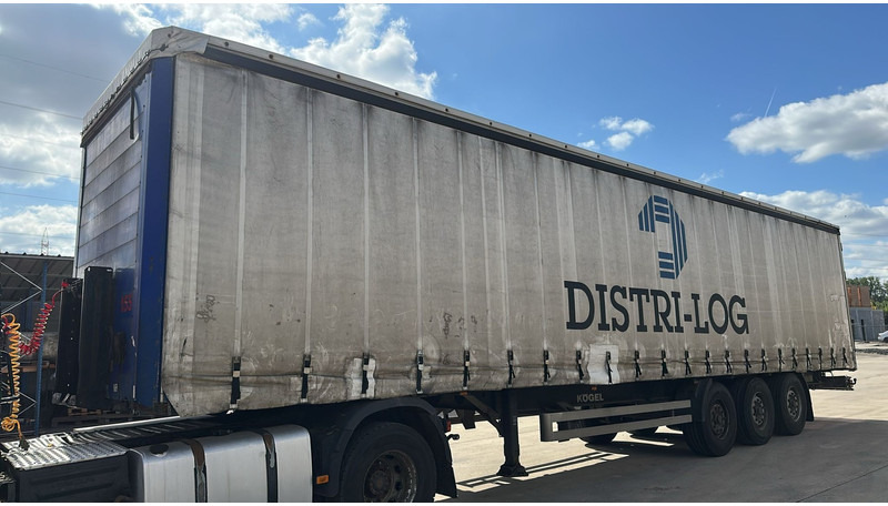 Kögel SNC 24 (BELGIAN TRAILER / BPW AXLES / DISC BRAKES) - סמיטריילר עם וילונות צד: תמונה 1 Kögel SNC 24 (BELGIAN TRAILER / BPW AXLES / DISC BRAKES) - סמיטריילר עם וילונות צד: תמונה 1