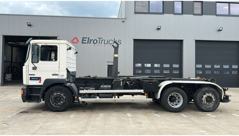 משאית עם שלדת תא MAN 26.312 (6 CYLINDER / 6X2 / BELGIAN TRUCK IN GOOD CONDITION): תמונה 8