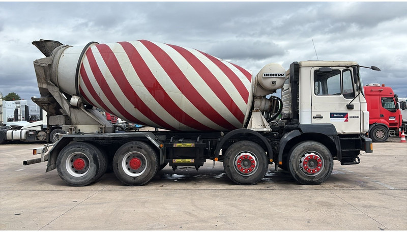 MAN 32.343 (8X4 / BIG AXLE / GRAND PONT / MANUAL GEARBOX) - משאית מערבלת בטון: תמונה 3 MAN 32.343 (8X4 / BIG AXLE / GRAND PONT / MANUAL GEARBOX) - משאית מערבלת בטון: תמונה 3