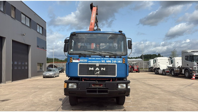 MAN 35.362 (6 CYLINDER / MANUAL PUMP / 8X4 / FALFINGER CRANE PK80 / STEEL SUSP.) - מזהיר, משאית מנוף: תמונה 2 MAN 35.362 (6 CYLINDER / MANUAL PUMP / 8X4 / FALFINGER CRANE PK80 / STEEL SUSP.) - מזהיר, משאית מנוף: תמונה 2
