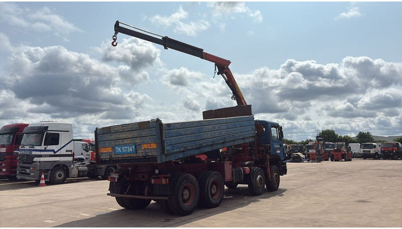 MAN 35.362 (6 CYLINDER / MANUAL PUMP / 8X4 / FALFINGER CRANE PK80 / STEEL SUSP.) - מזהיר, משאית מנוף: תמונה 4 MAN 35.362 (6 CYLINDER / MANUAL PUMP / 8X4 / FALFINGER CRANE PK80 / STEEL SUSP.) - מזהיר, משאית מנוף: תמונה 4