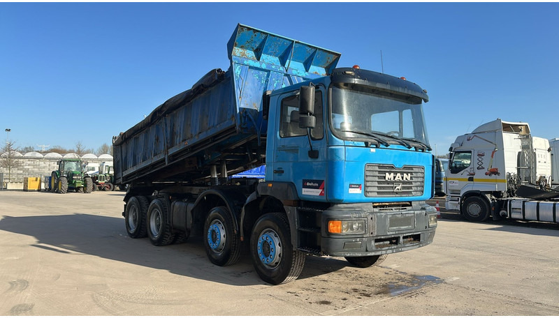 MAN 35.364 (STEEL SUSP. / 6 CYLINDER / BIG AXLE / EURO 2 / MEILLER TIPPER) - מזהיר: תמונה 2 MAN 35.364 (STEEL SUSP. / 6 CYLINDER / BIG AXLE / EURO 2 / MEILLER TIPPER) - מזהיר: תמונה 2