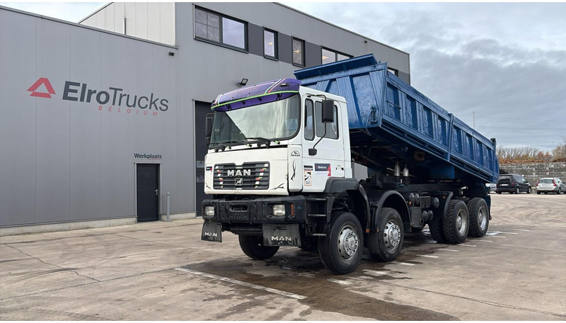 MAN 35.414 (6 CYLINDER / 8X6 / BIG AXLES / STEEL SUSP. / LAMES / GRAND PONT) - מזהיר: תמונה 1 MAN 35.414 (6 CYLINDER / 8X6 / BIG AXLES / STEEL SUSP. / LAMES / GRAND PONT) - מזהיר: תמונה 1