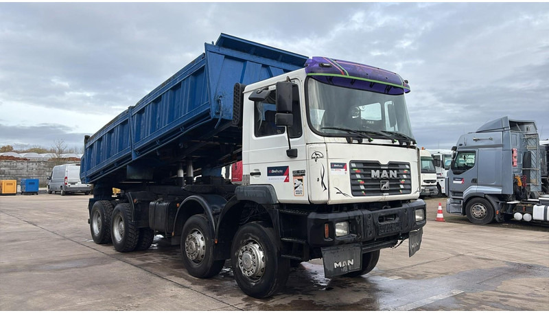 MAN 35.414 (6 CYLINDER / 8X6 / BIG AXLES / STEEL SUSP. / LAMES / GRAND PONT) - מזהיר: תמונה 2 MAN 35.414 (6 CYLINDER / 8X6 / BIG AXLES / STEEL SUSP. / LAMES / GRAND PONT) - מזהיר: תמונה 2