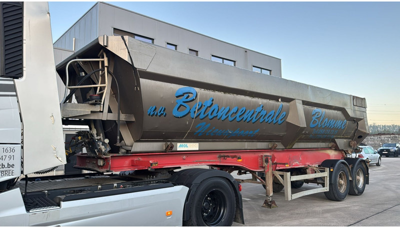 MOL KF85F/20T/37AI (BELGIAN TRAILER / DRUM BRAKES / FREINES TAMBOUR / BPW AXLES) - סמיטריילר עם מזהיר: תמונה 1 MOL KF85F/20T/37AI (BELGIAN TRAILER / DRUM BRAKES / FREINES TAMBOUR / BPW AXLES) - סמיטריילר עם מזהיר: תמונה 1