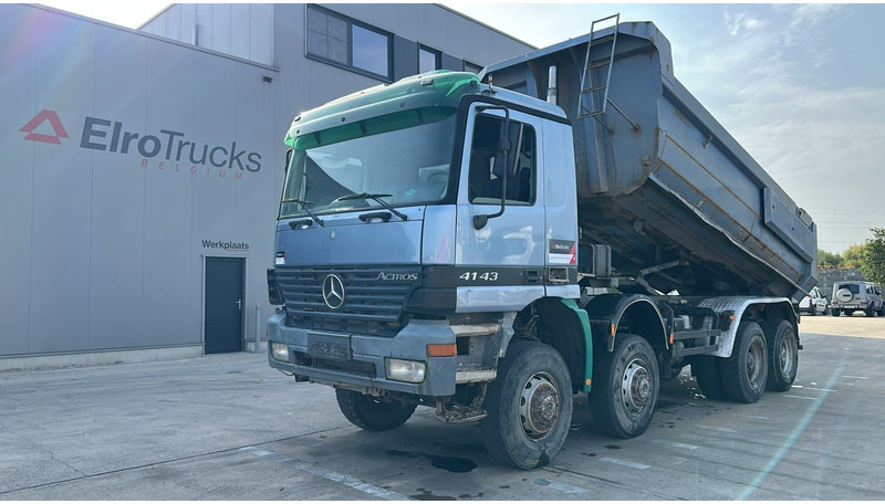 Mercedes-Benz Actros 4143 (8X8 / BOITE MANUELLE / LAMES / GRAND PONT / STEEL SUSP. / BIG AXLE) - מזהיר: תמונה 1 Mercedes-Benz Actros 4143 (8X8 / BOITE MANUELLE / LAMES / GRAND PONT / STEEL SUSP. / BIG AXLE) - מזהיר: תמונה 1