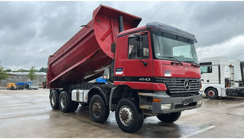Mercedes-Benz Actros 4143 (BOITE MANUELLE / 8X8 / MANUAL GEARBOX / LAMES / GRAND PONT / BIG AXLE) - מזהיר: תמונה 3 Mercedes-Benz Actros 4143 (BOITE MANUELLE / 8X8 / MANUAL GEARBOX / LAMES / GRAND PONT / BIG AXLE) - מזהיר: תמונה 3