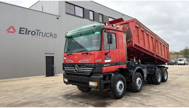 Mercedes-Benz Actros 4143 (GRAND PONT / BOITE MANUELLE / LAMES / 8X4 / STEEL SUSP.) - מזהיר: תמונה 1 Mercedes-Benz Actros 4143 (GRAND PONT / BOITE MANUELLE / LAMES / 8X4 / STEEL SUSP.) - מזהיר: תמונה 1