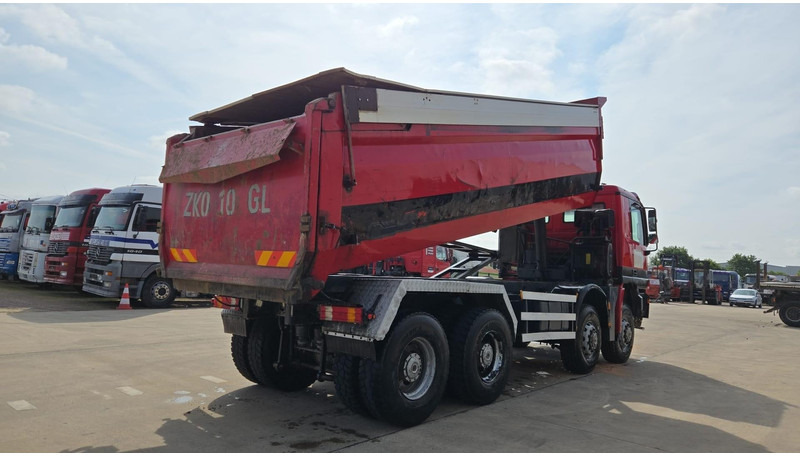 Mercedes-Benz Actros 4148 (8X8 / EPS / LAMES / GRAND PONT / V8 / COUVERTURE BENNE / GRAND BENNE !!!) - מזהיר: תמונה 2 Mercedes-Benz Actros 4148 (8X8 / EPS / LAMES / GRAND PONT / V8 / COUVERTURE BENNE / GRAND BENNE !!!) - מזהיר: תמונה 2